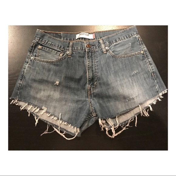 Levi's Pants - LEVI’S | High Waist Distressed Denim Cut Offs
